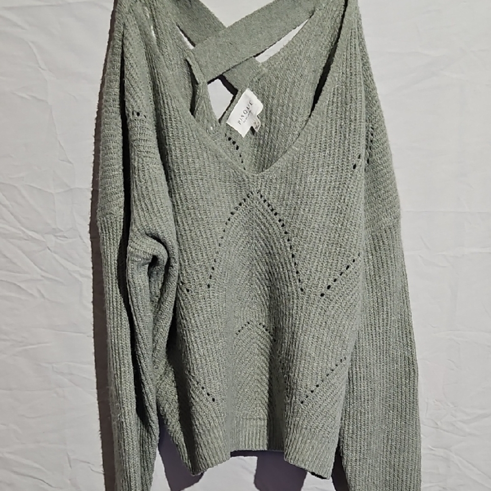 Women's Green Sweater